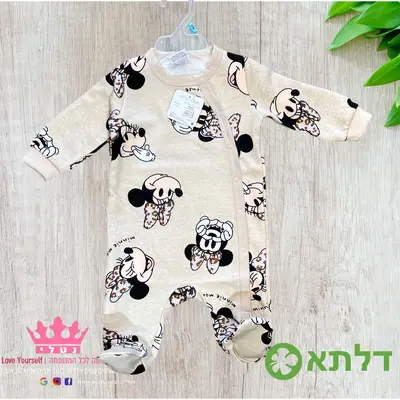 אוברול פוטר לבנות דלתא מידות 0M-24M